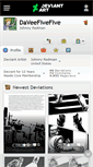 Mobile Screenshot of daveefivefive.deviantart.com