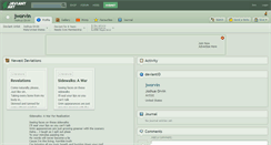 Desktop Screenshot of jworvin.deviantart.com