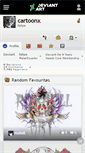 Mobile Screenshot of cartoonx.deviantart.com