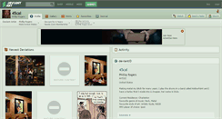 Desktop Screenshot of 45cal.deviantart.com