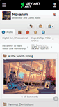 Mobile Screenshot of novanim.deviantart.com