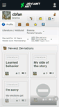 Mobile Screenshot of cbfan.deviantart.com
