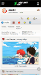 Mobile Screenshot of madh.deviantart.com