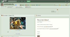 Desktop Screenshot of leoniezurakowsky.deviantart.com