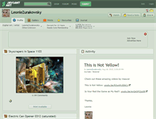 Tablet Screenshot of leoniezurakowsky.deviantart.com
