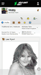 Mobile Screenshot of niddy.deviantart.com