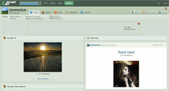 Desktop Screenshot of crownstock.deviantart.com