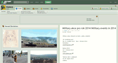 Desktop Screenshot of dukecz.deviantart.com