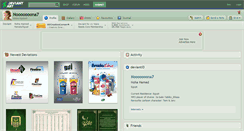 Desktop Screenshot of nooooooona7.deviantart.com