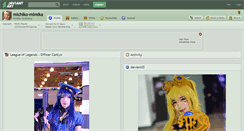 Desktop Screenshot of michiko-mimika.deviantart.com