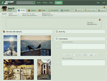 Tablet Screenshot of jasp3r.deviantart.com