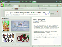 Tablet Screenshot of 66angel99.deviantart.com