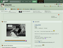 Tablet Screenshot of eclips3000.deviantart.com