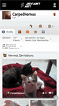 Mobile Screenshot of carpediemus.deviantart.com