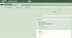 Desktop Screenshot of kaynslamdyke.deviantart.com