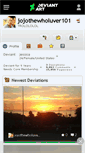 Mobile Screenshot of jojothewholuver101.deviantart.com