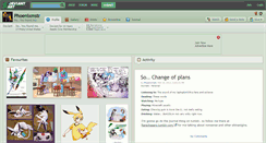 Desktop Screenshot of phoenixmstr.deviantart.com