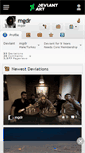 Mobile Screenshot of mgdr.deviantart.com