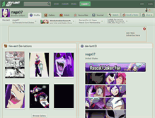 Tablet Screenshot of naga07.deviantart.com