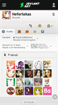 Mobile Screenshot of nefertekas.deviantart.com