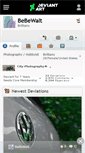 Mobile Screenshot of bebewalt.deviantart.com
