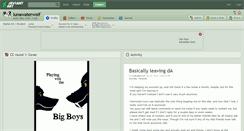 Desktop Screenshot of lunawaterwolf.deviantart.com