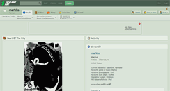 Desktop Screenshot of markiss.deviantart.com