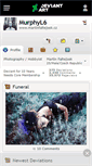Mobile Screenshot of murphyl6.deviantart.com