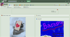 Desktop Screenshot of barashi.deviantart.com