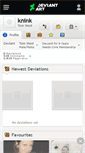 Mobile Screenshot of knink.deviantart.com