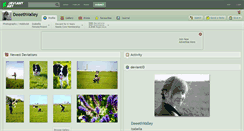 Desktop Screenshot of deeethvalley.deviantart.com