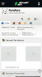 Mobile Screenshot of poroporo.deviantart.com