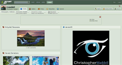 Desktop Screenshot of cwaddell.deviantart.com