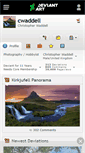 Mobile Screenshot of cwaddell.deviantart.com