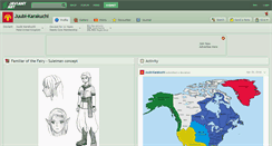 Desktop Screenshot of juubi-karakuchi.deviantart.com