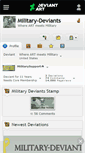 Mobile Screenshot of military-deviants.deviantart.com