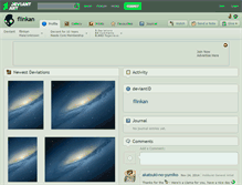 Tablet Screenshot of flinkan.deviantart.com