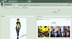 Desktop Screenshot of drgnmaster83.deviantart.com
