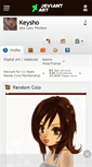 Mobile Screenshot of keysho.deviantart.com
