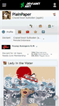 Mobile Screenshot of plainpaper.deviantart.com