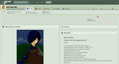 Desktop Screenshot of ken-san-fan.deviantart.com