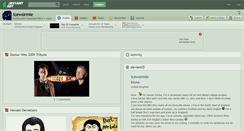 Desktop Screenshot of icewormie.deviantart.com