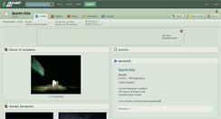 Desktop Screenshot of lauren-kiss.deviantart.com