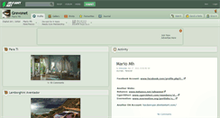 Desktop Screenshot of grevonet.deviantart.com