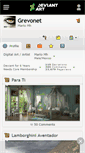 Mobile Screenshot of grevonet.deviantart.com