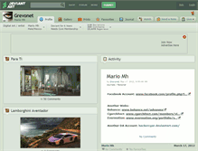 Tablet Screenshot of grevonet.deviantart.com