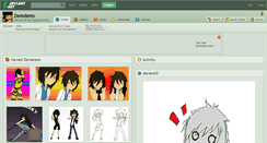 Desktop Screenshot of demdems.deviantart.com