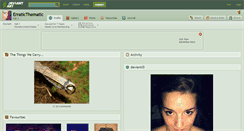 Desktop Screenshot of erraticthematic.deviantart.com
