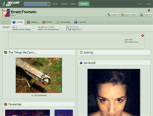 Tablet Screenshot of erraticthematic.deviantart.com