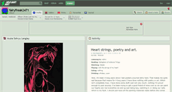 Desktop Screenshot of fairyfreak2471.deviantart.com